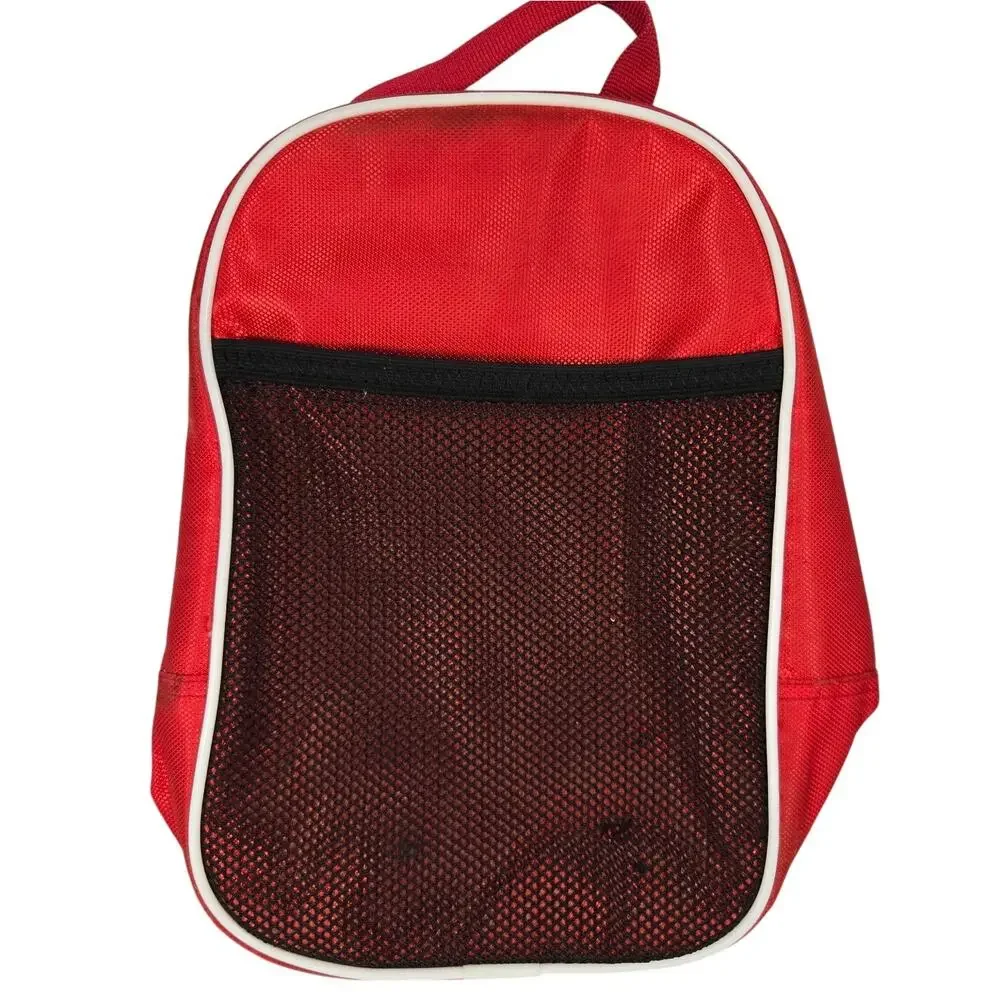 Adidas Santiago Lunch Bag Scarlet Red Insulated Retro Zip Cooler Lunch Tote/Bag
